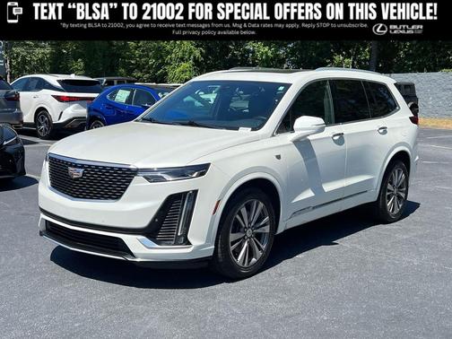 Crystal White Tricoat 2021 Cadillac XT6 Premium Luxury FWD