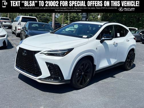 Ultra White 2026 Lexus NX 350 F SPORT Handling