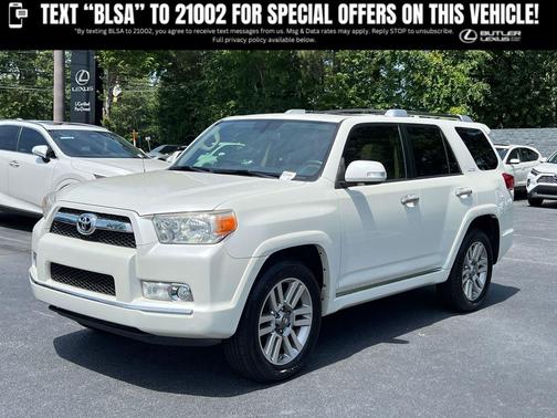 Blizzard Pearl 2013 Toyota 4Runner Limited