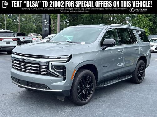 Sterling Gray Metallic 2025 Chevrolet Tahoe Premier