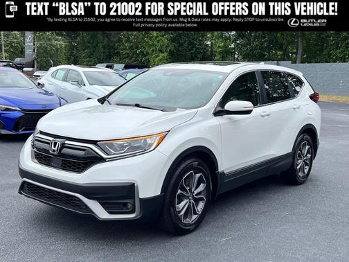 Platinum White Pearl 2022 Honda CR-V 2WD EX-L