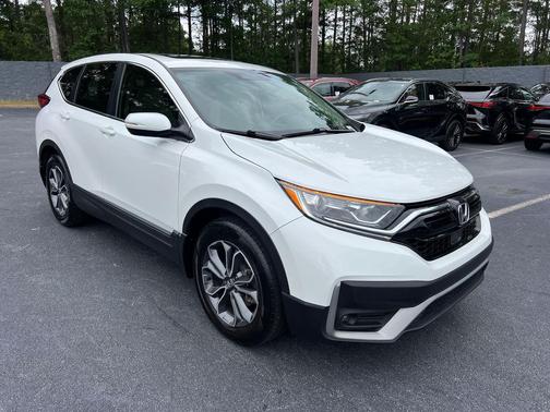 Platinum White Pearl 2022 Honda CR-V 2WD EX-L