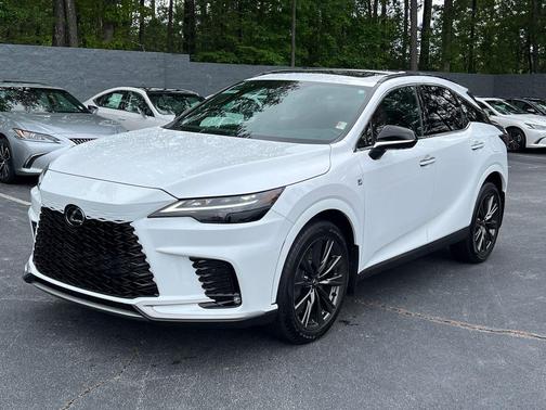 Ultra White 2024 Lexus RX 350 F SPORT Handling