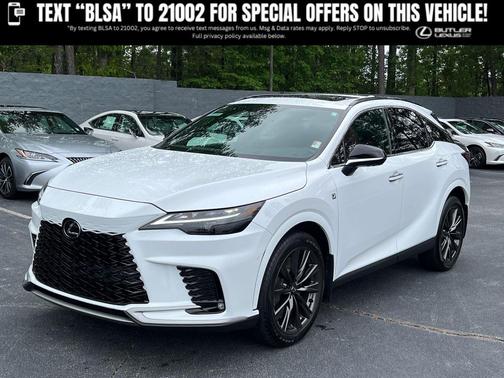 Ultra White 2024 Lexus RX 350 F SPORT Handling