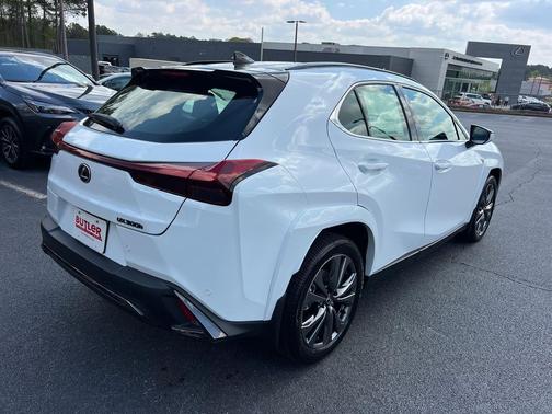 Ultra White w/Obsidian Roof 2026 Lexus UX 300h F SPORT Design