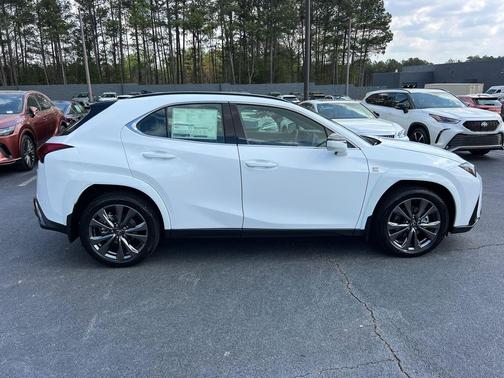 Ultra White w/Obsidian Roof 2026 Lexus UX 300h F SPORT Design