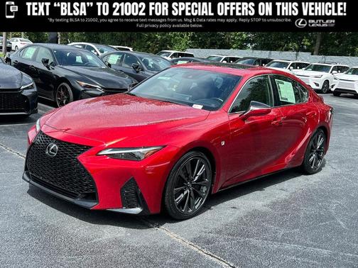 Infrared 2023 Lexus IS 350 Base