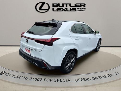 Ultra White w/Obsidian Roof 2023 Lexus UX 250h F Sport