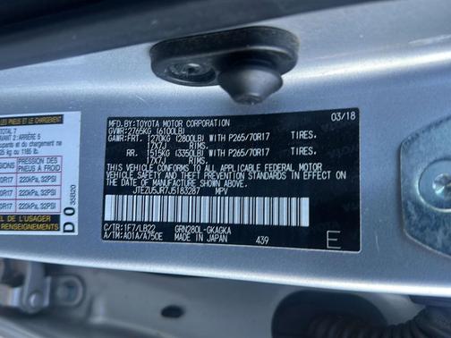 Classic Silver Metallic 2018 Toyota 4Runner SR5 Premium