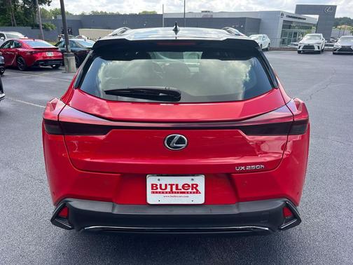 Redline with Obsidian Roof 2024 Lexus UX 250h F Sport