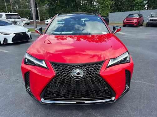 Redline with Obsidian Roof 2024 Lexus UX 250h F Sport