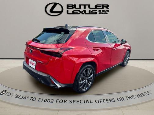 Redline with Obsidian Roof 2024 Lexus UX 250h F Sport