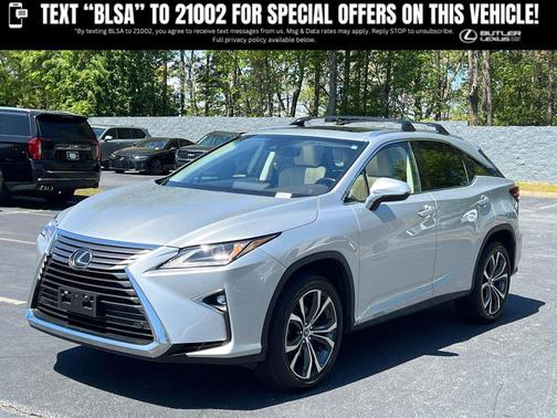 Silver Lining Metallic 2018 Lexus RX 350 Base