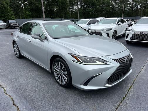 Silver Lining Metallic 2019 Lexus ES 350 Luxury