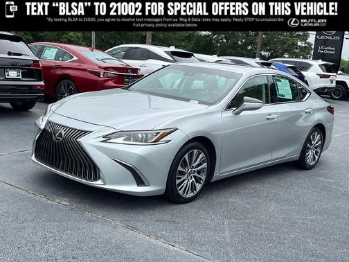 Silver Lining Metallic 2019 Lexus ES 350 Luxury