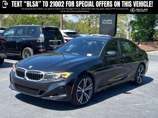 Black Sapphire Metallic 2023 BMW 330 xDrive