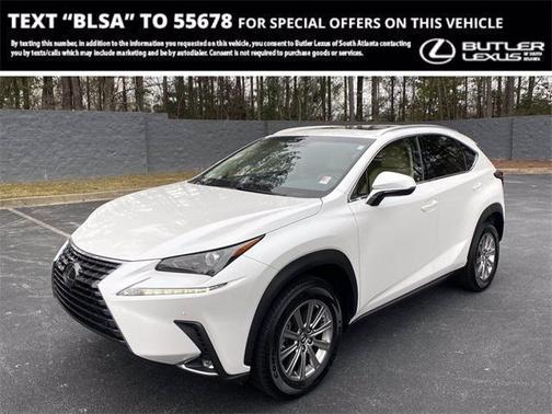 White 2018 Lexus NX 300 Base