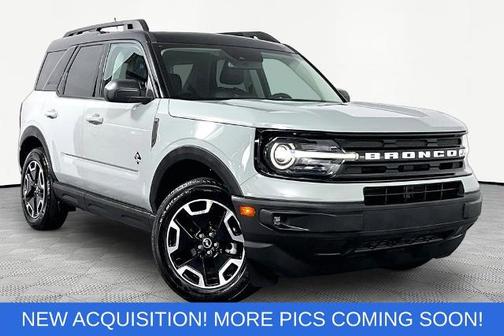 CACTUS GRAY 2024 Ford Bronco Sport OUTER BANKS
