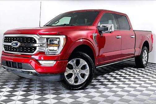 RAPID RED MET TINTED CC 2021 Ford F-150 PLATINUM