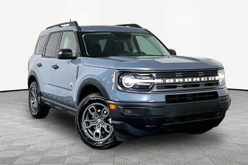 AZURE GRAY METALLIC TRI-COA 2024 Ford Bronco Sport BIG BEND