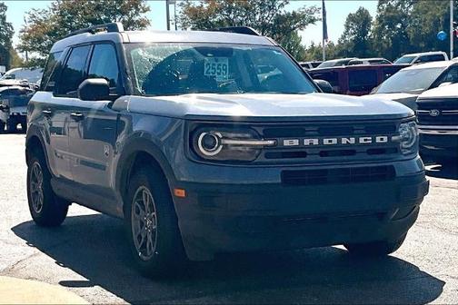 AZURE GRAY METALLIC TRI-COA 2024 Ford Bronco Sport BIG BEND