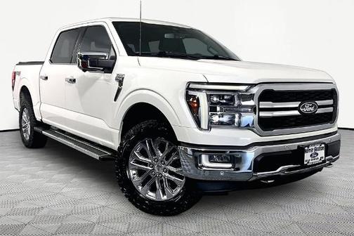 STAR WHITE METALLIC TRICOAT 2024 Ford F-150 LARIAT