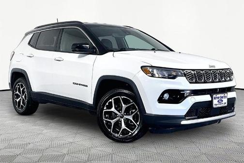 Bright White Clearcoat 2025 Jeep Compass LIMITED