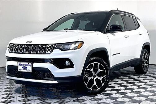 Bright White Clearcoat 2025 Jeep Compass LIMITED