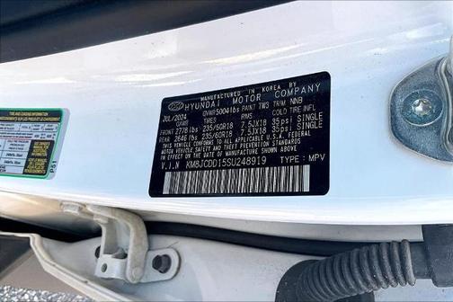 Pearl 2025 Hyundai TUCSON SEL CONVENIENCE