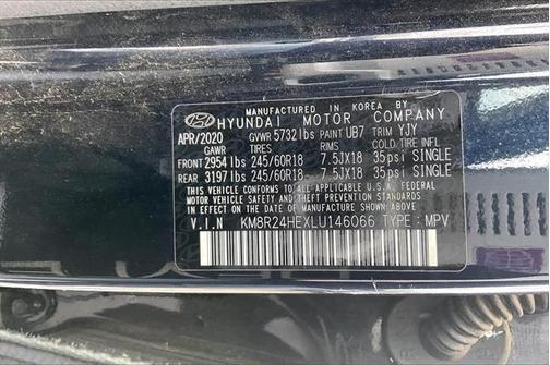 2020 Hyundai PALISADE SEL