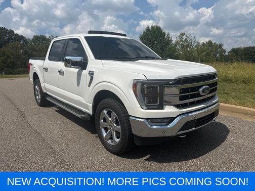 STAR WHITE METALLIC TRICOAT 2023 Ford F-150 LARIAT