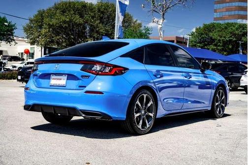 Crystal White Pearl 2026 Honda Civic Hybrid Sport Touring