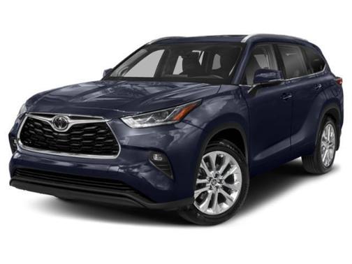 Midnight Black Metallic 2022 Toyota Highlander Limited