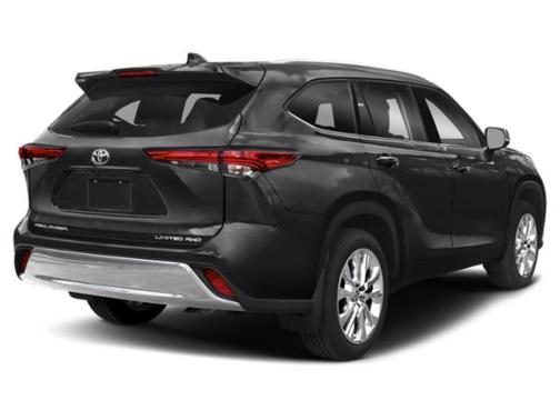 Midnight Black Metallic 2022 Toyota Highlander Limited