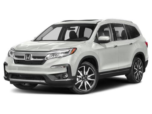 Platinum White Pearl 2022 Honda Pilot Touring 8-Passenger