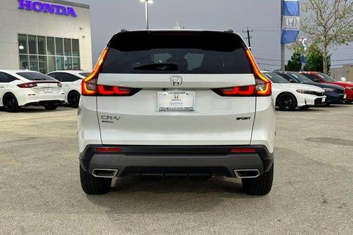 Platinum White Pearl 2024 Honda CR-V Hybrid Sport