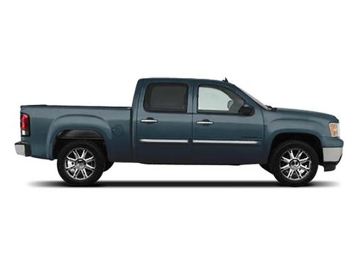 Silver Birch Metallic 2009 GMC Sierra 2500 SLT