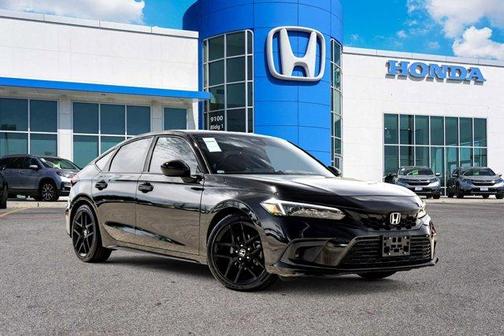 Crystal Black Pearl 2024 Honda Civic Sport