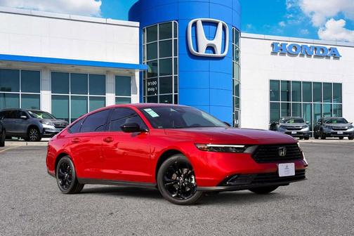 Radiant Red 2025 Honda Accord SE