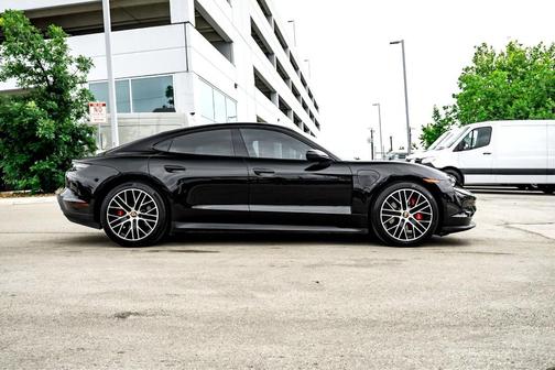 Black 2021 Porsche Taycan 4S