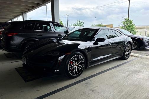 Black 2021 Porsche Taycan 4S