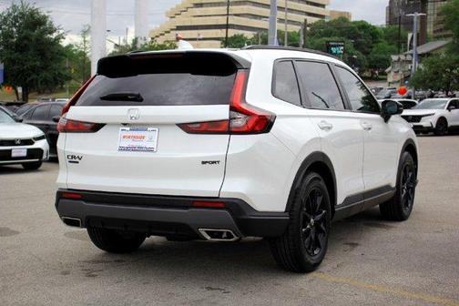 Platinum White Pearl 2026 Honda CR-V Hybrid Sport