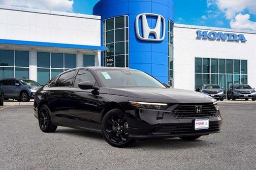 Black 2025 Honda Accord SE