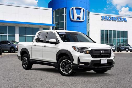 Platinum White Pearl 2024 Honda Ridgeline RTL+