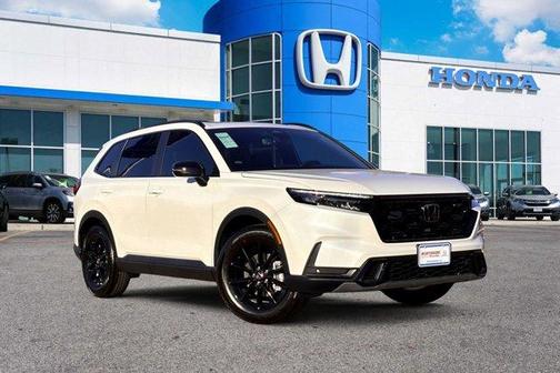 Platinum White Pearl 2026 Honda CR-V Hybrid Sport-L
