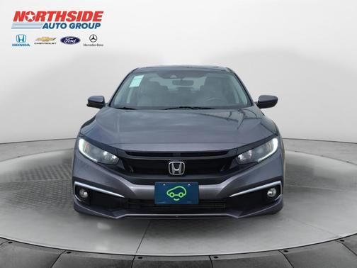 Modern Steel Metallic 2020 Honda Civic EX-L