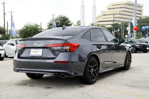 Meteorite Gray Metallic 2024 Honda Civic Sport