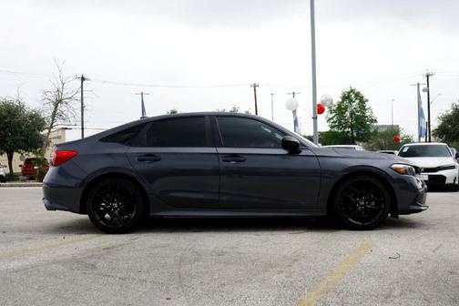 Meteorite Gray Metallic 2024 Honda Civic Sport