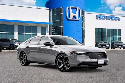 Gray 2025 Honda Accord Hybrid Sport