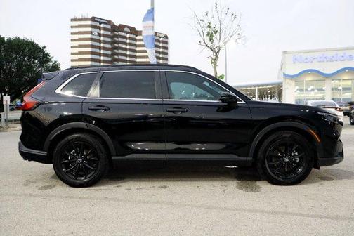 Crystal Black Pearl 2025 Honda CR-V Hybrid Sport-L